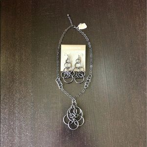Nordstrom necklace and Earrings